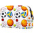Travel Portable Cosmetic Bags For Women Men, Pretty Storage Bag Cosmetic Pouch With Zipper, Toiletry Bag Makeup Organizer Sport Ball Pattern