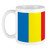 CafePress Romania Flag Mug Unique Coffee Mug, Coffee Cup