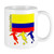 CafePress Colombia Soccer Mug Unique Coffee Mug, Coffee Cup