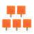 5pcs/Set 12v 2 pin Electronic Turn Signal Flasher Relay,Led Flasher Relay, Turn Signal Flasher Relay for Led Lights