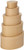 Darice 2849-12 Paper Mache Oval Box Set 5