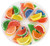 Sarah's Candy Factory Assorted Fruit Slice Candy in Tray, 2 Lbs