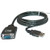 USB to Serial Adapter Cable, USB Type A Male to DB9 Male, 3 Foot