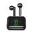 Bluetooth Earphones  and  Headphones Nice Wireless Earbuds TWS High Stereo Noise Cancelling Sports Headset with LED Display Black