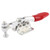Aexit Red Handle Clamps Quick Holding Horizontal Toggle Clamp Tool 27Kg 60 Toggle Clamps Lbs 201A