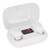wendeekun Wireless Earbuds Bluetooth 5.0 Headphones, Bluetooth 5.0 Earbuds True Wireless Stereo Earphone HiFi with Digital Display-White-