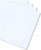 White Polystyrene 12" X 12" X .020" Plastic Sheet Styrene Pack of 4