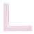 Soapow Plastic L- Shape Sewing Measuring Measure Ruler Professional Tailor Craft Tool -5808-