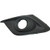 Make Auto Parts Manufacturing Left Side Textured Black Plastic Fog Light Trim For Mazda 3 2014 2015 2016 - MA1038123