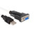USB to RS232,LFHUKEJI USB 2.0 Male to Serial -9-Pin- Female DB-9 RS-232 Adapter Cable 4.9Ft-FTDI-