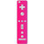 Pink Retro Lines Vinyl Decal Sticker Skin by Moonlight Printing for Wiimote Wii Controller
