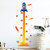 Growth Chart Wall Decals Space Rocket - Rooms and Stickers