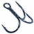 Gamakatsu Short Shank Treble Hook-7 Per Pack -Black, 1-