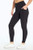 Marika Women's Standard Cameron High Rise Tummy Control Legging, Black, X-Large