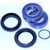 Caltric Front Wheel Ball Bearings  and  Seals Kit Compatible with Yamaha Bruin 350 Yfm350 Yfm-350 2Wd 2004 2005 2006