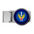 ExpressItBest Premium Money Clip - US 1st Air Force, Plaque -Patch-