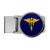 ExpressItBest Premium Money Clip - US Army Nurse Corps, Branch Insignia