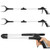 Vive Folding Reacher Grabber 32" (Pair) - Extra Reach Extender - Heavy Duty Mobility Grip Hand Aid - Extra Long Handled Tool - Trash Litter Picker, Garbage Garden Nabber Handle, Disabled Handicap Arm