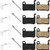 Resin Brake Pads Replaceable Semi-Metallic Bicycle Disc Brake Pads Bike Accessories Compatible with Shimano XTR M965 Black 4PCS-Disc Brake-