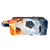 Makeup Bag Travel Cosmetic Bag Football On Fire Toiletry Bag Organizer Pouch with Zipper and Handle Makeup Bag Travel Cosmetic Bag Football On Fire Toiletry Bag Organizer Pouch with Zipper and Handle
