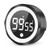 Digital Kitchen Timer Magnetic for Cooking Countdown Food Timer with LED Display Round Egg Timer Two-Level Volume,Digits LED Stop Timer for Learning Exercise,Visual Timer Kid,Teacher,Classroom