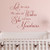 Let her Sleep for When she Wakes she Will Move Mountains Vinyl Wall Decal Quote -22x21 Soft Pink-