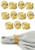 Napkin Rings set of 12 - Napkin Rings Holder for Dinning Table Parties Family Gather - Holiday Napkin Rings for Wedding Thanksgiving - Metal Napkin Rings for Cloth Napkins - Kitchen Napkin Rings Gold