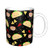 Coffee Mug Tea Ceramic Cup?Coffee Mug Taco Tuesday Party Black Tea Cup Ceramic Unique Novelty Christmas Gift for Work Home 11oz