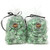 Spearmint Pinwheel Starlights Hard Candy Individually Wrapped, Bulk Gift Bag -Two pounds-