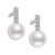 White Pearl Dangle Drop Earrings 6-6.5mm Freshwater Cultured Pearl Leaf Sterling Silver Earrings with Shiny Cubic Zirconia Jewelry Gifts for Women Girls Wife White Pearl Dangle Drop Earrings 6-6.5mm Freshwater Cultured Pearl Leaf Sterling Silver Earrings with Shiny Cubic Zirconia Jewelry Gifts for Women Girls Wife
