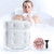 Bathtub Bath Pillow,Villsure Comfort Bath Pillows for Tub,Luxurious Bath Tub Spa Pillow for Neck Back Support Headrest, Soft 4D Air Mesh 6 Non Slip Suction Cups Fits Jacuzzi  and  Hot Tubs for Women  and  Men
