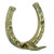 Intrepid International Brass Horseshoe Hook, Large