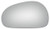 Mirror Glass and Adhesive for 94-04 for Ford Mustang Driver Left Side Replacement