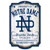 NCAA College Vault Notre Dame Fighting Irish 11-by-17 Wood Sign