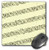 3dRose LLC 8 x 8 x 0.25 Inches Sheet Music Pattern Mouse Pad -mp-48525-1-