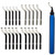 20 Pcs Aluminum Deburring Tool, Deburring Tool Kit, Metal Deburring Tool Kit Set Burr Remover Hand Tool