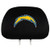 NFL San Diego Chargers Head Rest Covers, 2-Pack,