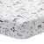 Lambs  and  Ivy Happy Jungle 100 percent Cotton Safari Animals Fitted Crib Sheet - White