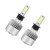 Ikunde H3 LED Headlight Fog Light, Super Bright 6000K LED Fog Lamp Replacement Bulbs Automotive Lighting Conversion Kits, Pack of 2