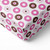 Mod Dots/Stripes Pink/Choco Dots Crib Fitted Sheet