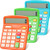 3 Pieces Desktop Calculator with 12-Digit LCD Display Standard Function Electronic Calculator for School, Office and Home