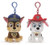GUND Paw Patrol Backpack Clip Plush Bundle of 2, 4" Chase and Marshall