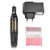 Beieyou Portable 20000rpm Electric Nail Drill Acrylic Nail File Kit Toenail Sanders Polishing Machine Pedicure Machine with Drill Bits for Acrylic Nail Gel Remover Thick Nails Nail Care Black