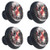 4 Pcs Dance Disco Music Ball Crystal Class Cabinet Knobs 35mm Circle Shape Drawer Kitchen Cabinets Dresser Cupboard Wardrobe Pulls Handles