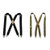 Dickies Men's 1-1/2 Solid Straight Clip Suspender, Black/Beige, One Size