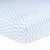 Carter's Cotton Fitted Crib Sheet, Cloud Blue Chevron