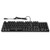 Wired Keyboard, Gaming Keyboard, Desktop Illuminated Backlight for Computer Laptop-Black -104 Key Green Shaft--