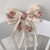 Bow Hairpin Korean Style Embroidery Hair Bows Clip for Women Ponytail Girls Wedding Lace Ribbon Japan Hairpins Barrette Hair Accessories Exquisite and Durable -Color : 20x20cm Ribbons-