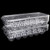 2 Pack Egg Holder for Refrigerator Egg Storage Box Stackable Egg Organizer Bins with Lid BPA-free Egg Tray Holder Transparent Egg Container, 18 Egg Tray