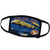 3dRose Up in My Aeroplane Song Sheet Cover with Biplane Flying in The. - Face Covers -fc-154826-3-